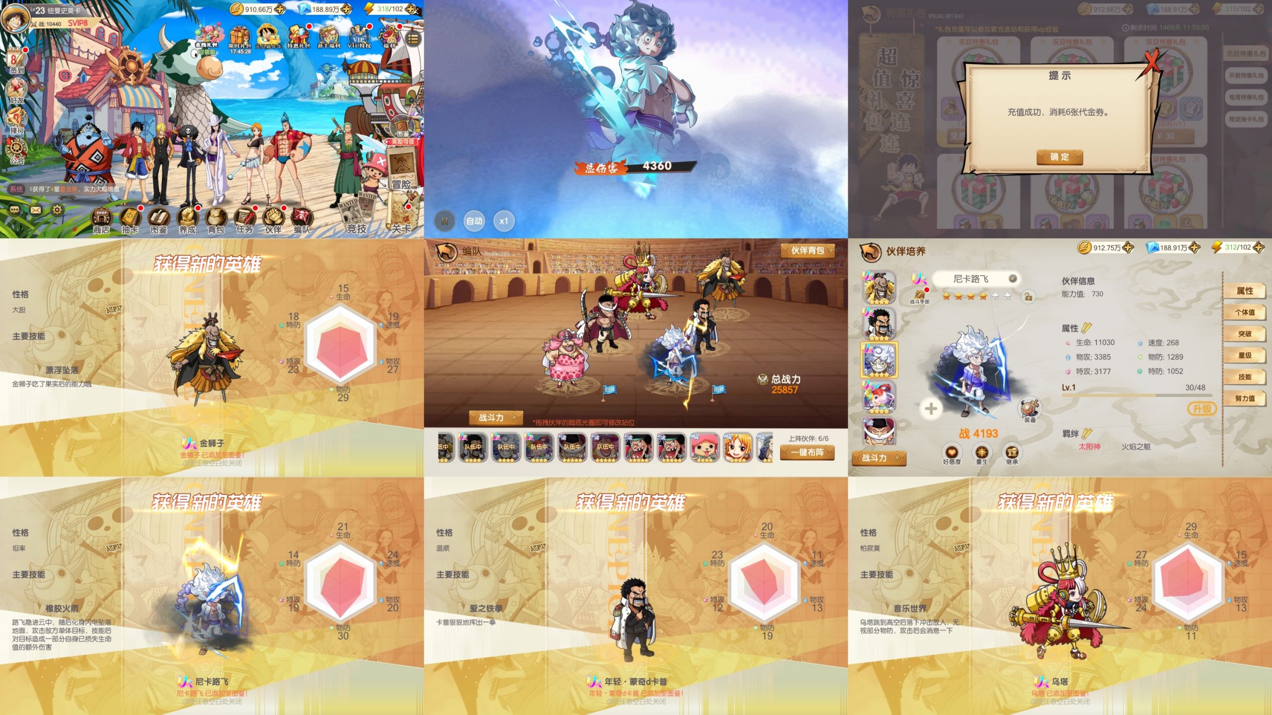 海贼王新时代（内购+后台）